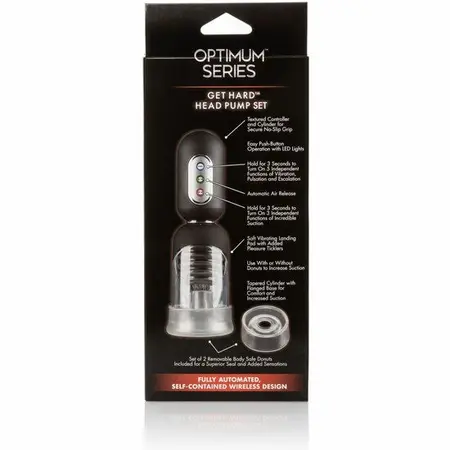 CalExotics Get Hard Automatski Pumpni Set sa Vibracijom, 13,25 cm