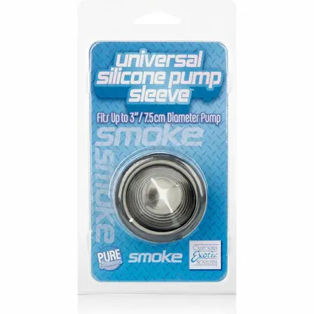 CalExotics Univerzalni Silikonski Pump Rukav Crni 8cm Kompatibilni Dodatak