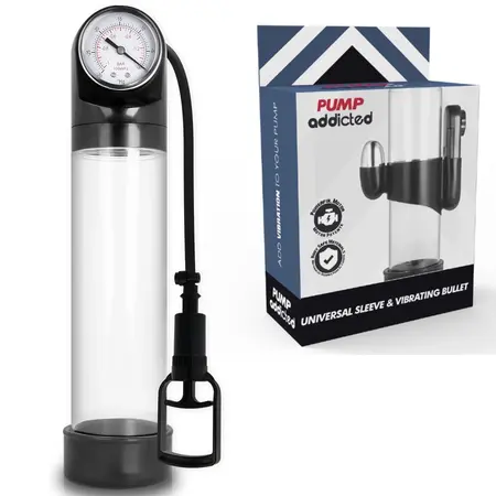 Pump Addicted RX9 Transparent Vacuum Trainer with Vibrating Function