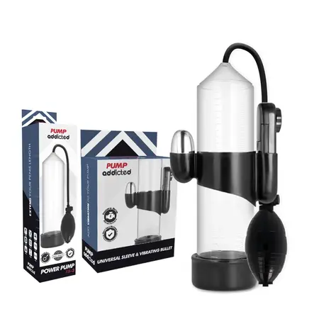 Pump Addicted RX3 Transparent Vacuum System with Vibration 23cm