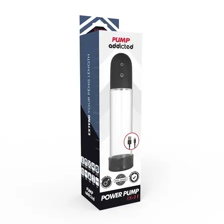 Pump Addicted RX11 Automatski Vakuum Sistem - 20.5cm, ABS & Silikon
