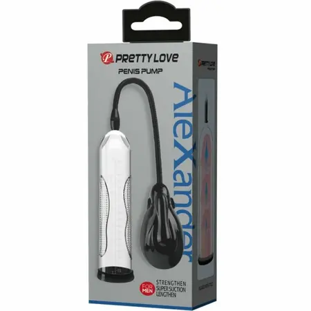 Pretty Love Alexander Automatic Pump - Transparent, Graduated Scale, 3AAA