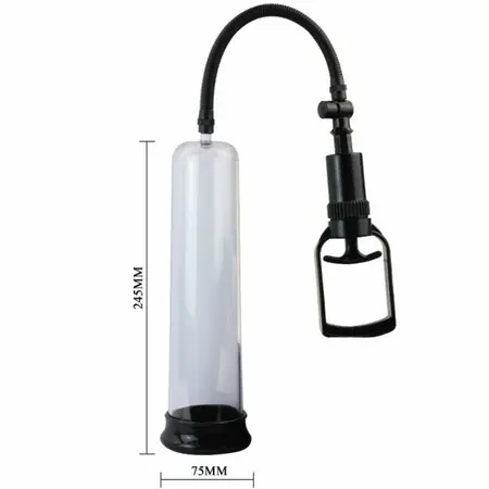 Baile Automatic Intimate Enlargement System with Vibration, Remote, Clear Tube
