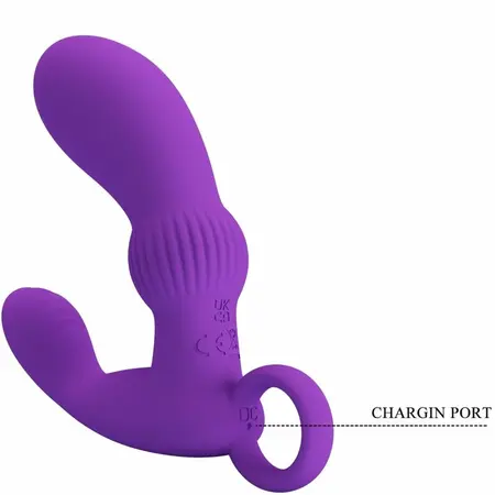 Pretty Love Cayla Lila Bežični Silikonski Analni Vibrator sa Daljinskim Upravljanjem