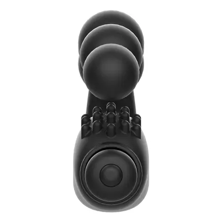 Addicted Toys Vibrirajući Masažer Prostate Anatomski Silikon Crni 11cm
