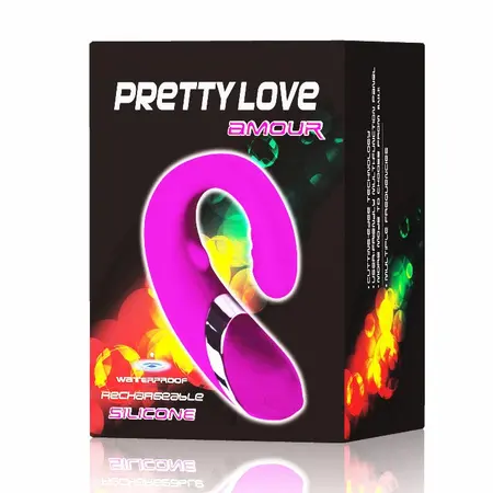 Pretty Love Amour Lilac - Anatomical Prostate & Perineum Massager, Silicone