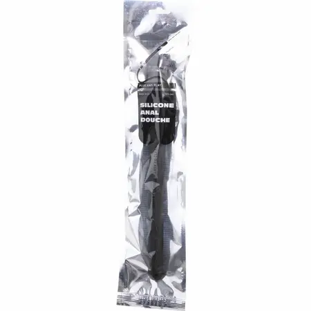 All Black Silikonska Higijenska Mlaznica 27cm - Fleksibilni Intimni Tuš Dodatak