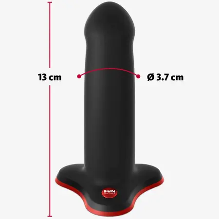 FUN FACTORY Amor Black - Kompaktni silikonski intimni uređaj za početnike