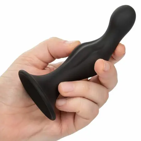 CalExotics Silicone Anal Ripple Kit - 3-Piece Graduated Set with Suction Base