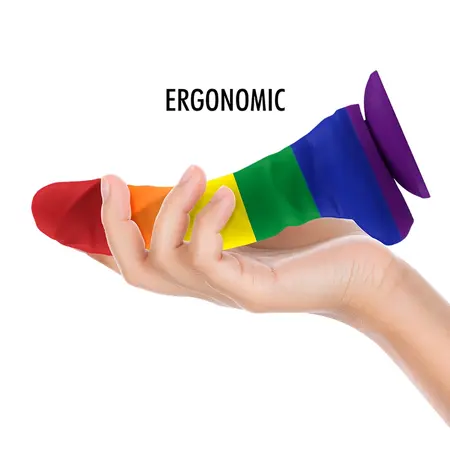 MYTHOLOGY Corey Pride Intimni silikonski model M, usisna čašica, 18cm