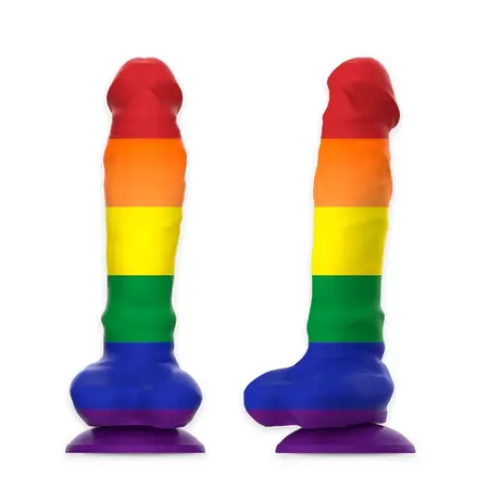MYTHOLOGY Corey Pride Intimni silikonski model M, usisna čašica, 18cm