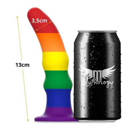 MYTHOLOGY KUNO Pride S - Kompaktni silikonski intimni uređaj sa usisnom bazom