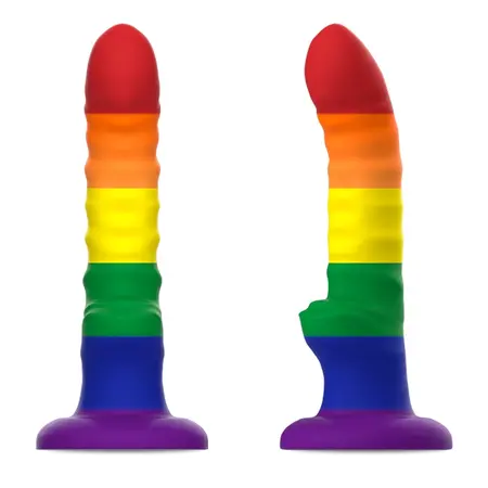 MYTHOLOGY Her Colby Pride Silikonski model M - Fleksibilna usisna baza