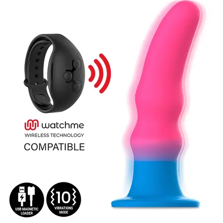 MYTHOLOGY KUNO UTOPIA S Intimna mašina sa vibracijom, višebojna, 13 cm