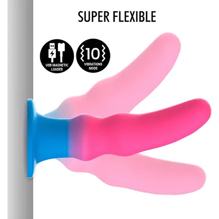 MYTHOLOGY KUNO UTOPIA S Intimna mašina sa vibracijom, višebojna, 13 cm