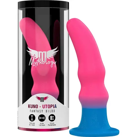 MYTHOLOGY KUNO-UTOPIA M Intimni fantazijski uređaj, neon boje, 15.5cm