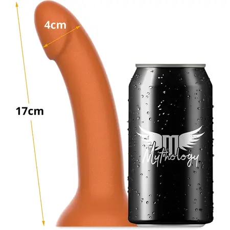 MYTHOLOGY Rune Royal Intimni fantazijski model M Zlatni silikon 17cm