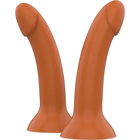 MYTHOLOGY Rune Royal Intimni fantazijski model M Zlatni silikon 17cm