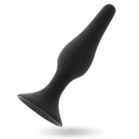 Intense Anal Level 3 Silikonski čep 12.5cm Crni - Napredni model