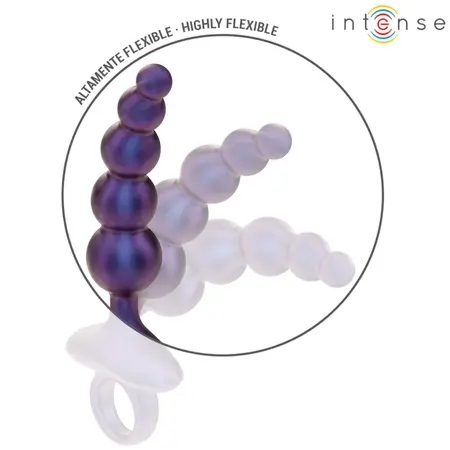 Intense Tito Model 3 Vibrating Anal Plug with Remote Control, Silicone, Black