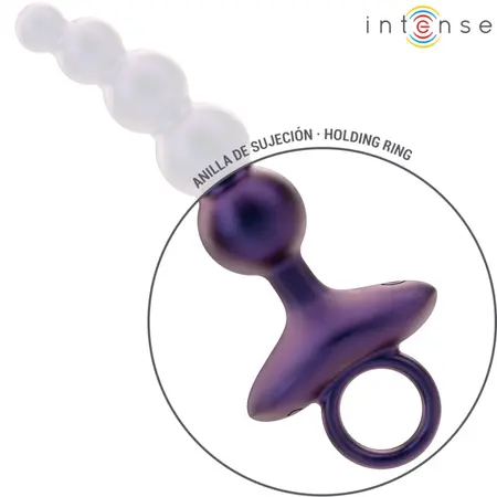 Intense Tito Model 3 Vibrating Anal Plug with Remote Control, Silicone, Black
