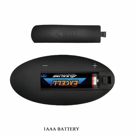 MR PLAY Remote-Controlled Vibrating Anal Model Black USB Rechargeable