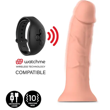 MYTHOLOGY Asher M Intimni silikonski uređaj - Vibracija i Watchme kompatibilan