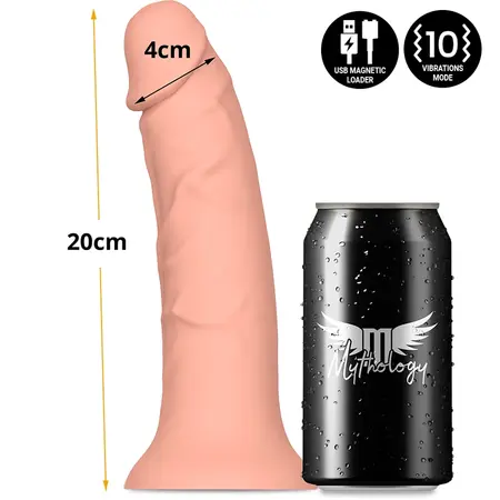 MYTHOLOGY Asher M Intimni silikonski uređaj - Vibracija i Watchme kompatibilan
