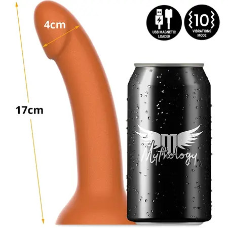 MYTHOLOGY Rune Royal M Bežični vibrirajući intimni uređaj - Zlatni silikon