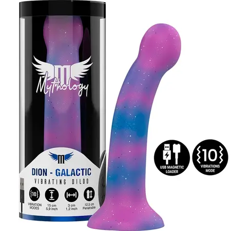 MYTHOLOGY Dion Galactic S - Vibrirajuća intimna mašina, Galaxy boja, Watchme kompatibilna