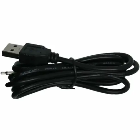 Pretty Love Black Silicone Anal Plug 12-Mode USB Rechargeable