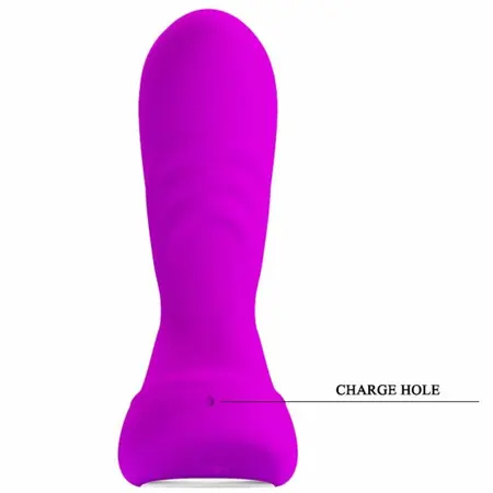 Pretty Love Magic Finger Dual-Point Silicone Massager, 12 Modes, USB