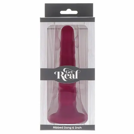 Get Real Rebrasti Model 12 cm Crveni - Silikonski Intimni Sistem