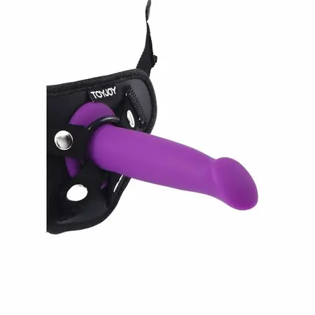 Get Real Goodhead Model 12 cm Ljubičasti Silikon sa Sisaljkom