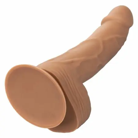 CalExotics Silicone Studs 15.24 cm Braon Intimni Uređaj sa Sisaljkom