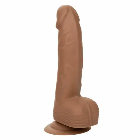 CalExotics Silicone Studs 15.24 cm Braon Intimni Uređaj sa Sisaljkom