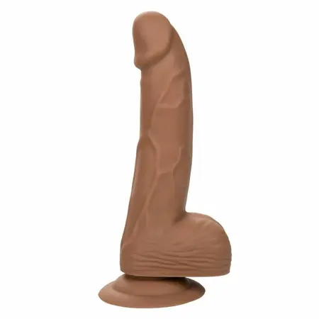 CalExotics Silicone Studs 15.24 cm Braon Intimni Uređaj sa Sisaljkom