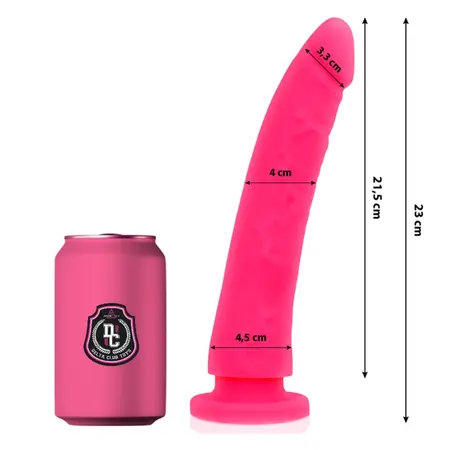 Delta Club Intimni Uređaj Pink 23cm Medicinski Silikon Ergonomski Oblik