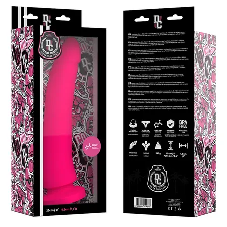Delta Club Intimni Uređaj Pink 23cm Medicinski Silikon Ergonomski Oblik