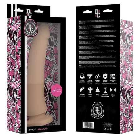 DELTACLUB Silikonski Intimni Uređaj 23cm x 4.5cm Materijal Medicinskog Kvaliteta