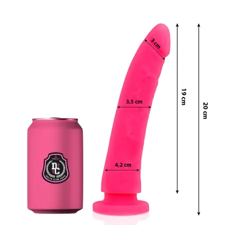 Delta Club Silikonski Intimni Model Pink 20 cm x 4 cm Medicinski Kvalitet