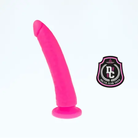 Delta Club Silikonski Intimni Model Pink 17cm x 3cm Medicinski Kvalitet