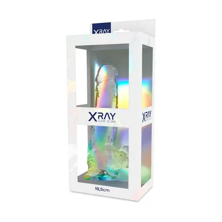 XRAY Transparentni Intimni Model 18.5 cm - Fleksibilan, Bez Mirisa, Jelly Materijal