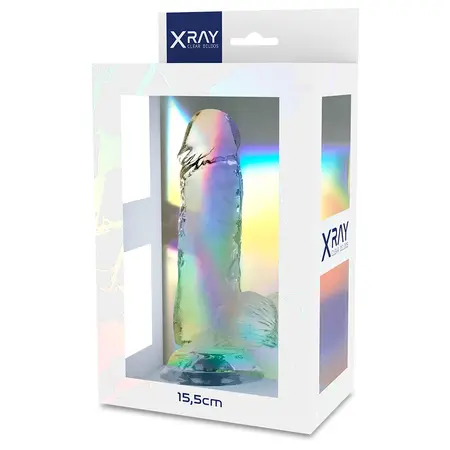 XRAY X Ray Clear 15.5 cm Transparent Intimate Model with Suction Base