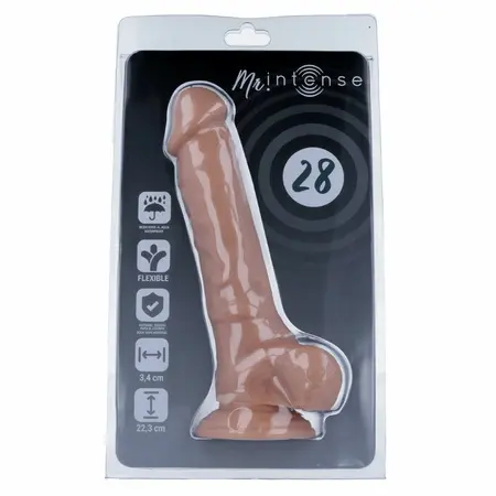 MR INTENSE Model 28 Intimna Mašina 22.3 cm Prirodni Ton Fleksibilna