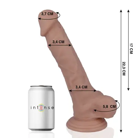 MR INTENSE Model 28 Intimna Mašina 22.3 cm Prirodni Ton Fleksibilna