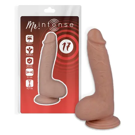MR INTENSE Model 17 Prirodni Ton 19.7 cm Intimni Simulator sa Usisnom Čašom