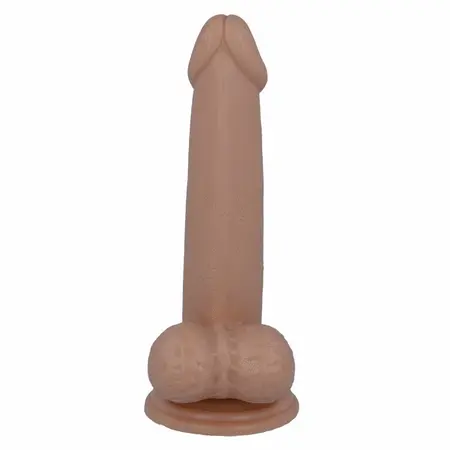 MR INTENSE Model 10 Anatomski Oblik 18 cm Prirodni Ton Sa Usisnom Bazom