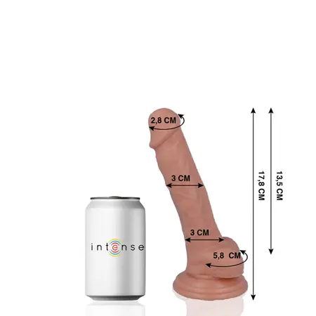 MR INTENSE Model 9 Anatomic Rubber System 17.8 cm Natural Color