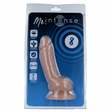 Mr Intense Model 8 Anatomska Intimna Mašina, 17.6 x 3.5 cm, Prirodna